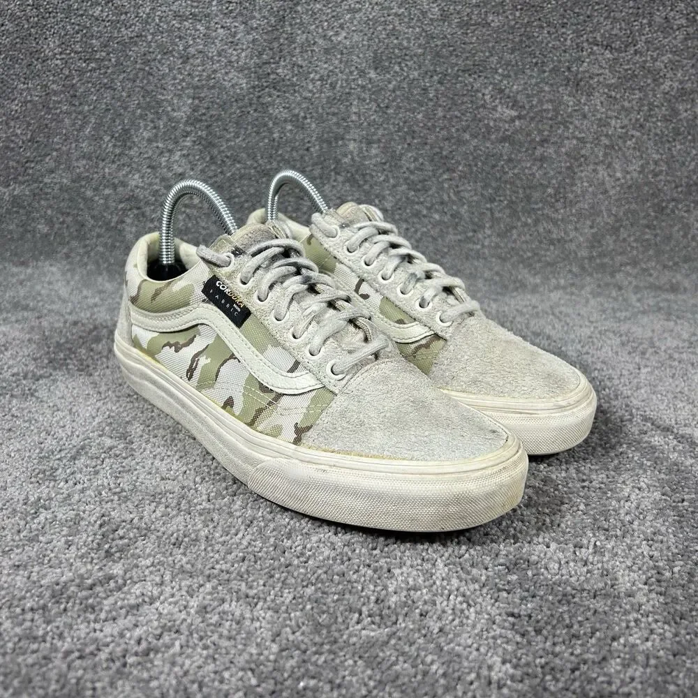 Vans Old Skool Cordura Women’s Sz 8 Men's Sz 6.5 Desert Camo Skate Shoes Used